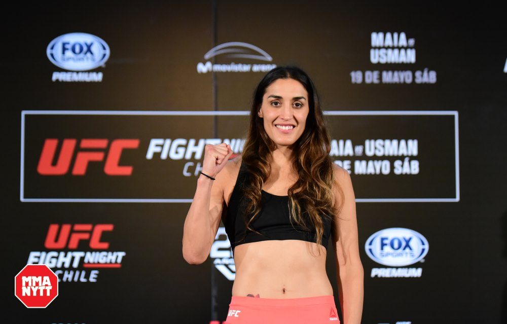 Tatiana Suarez UFC Chile Weigh Ins Photo Leandro Bernardes - Ag Fight ...