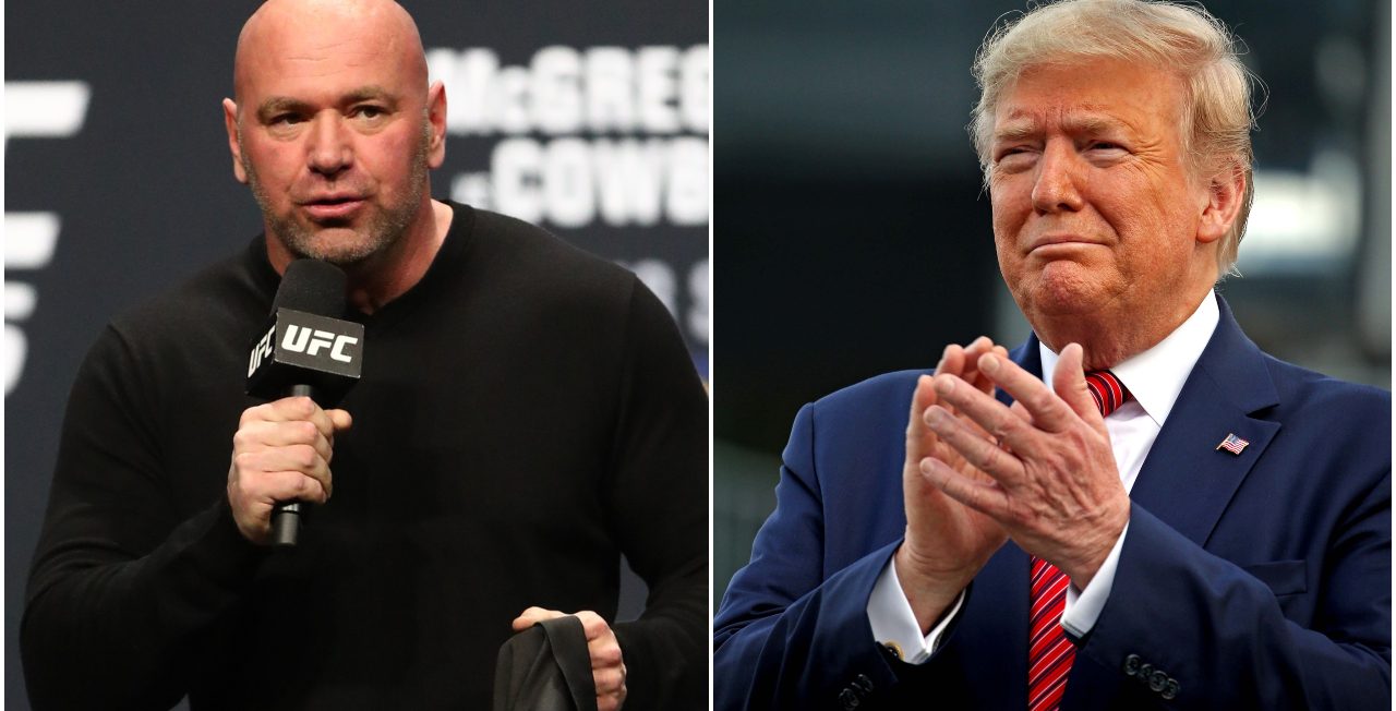 UFC Boss Dana White Praises Donald Trump: "Doing Great Things For This ...