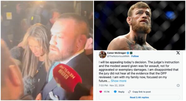 Conor McGregor Found Liable in Sexual Assault Case