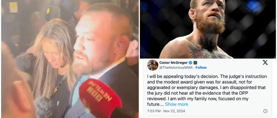 Conor McGregor Found Liable in Sexual Assault Case