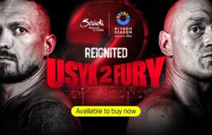 BUY PPV DIRECTLY FROM US: USYK VS. FURY 2