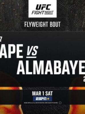 UFC Fight Night: Kape vs. Almabayev – Full Results and Highlights